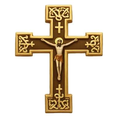 Orthodox cross sticker