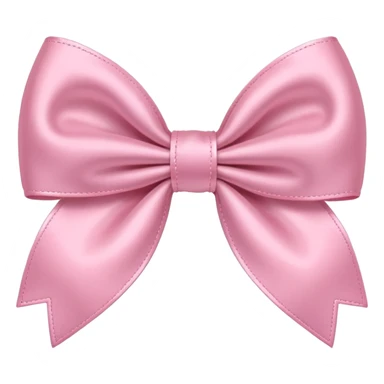 Baby Pink bow  sticker