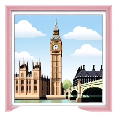 
pastel bigben sticker