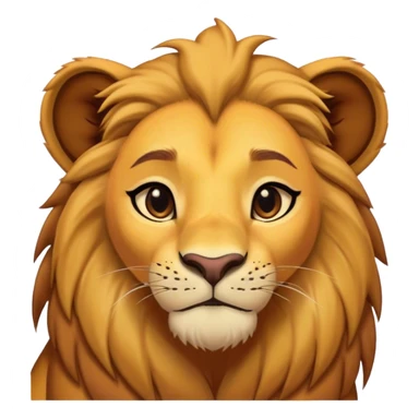 Sarabi ( the Lion King) without lion mane sticker