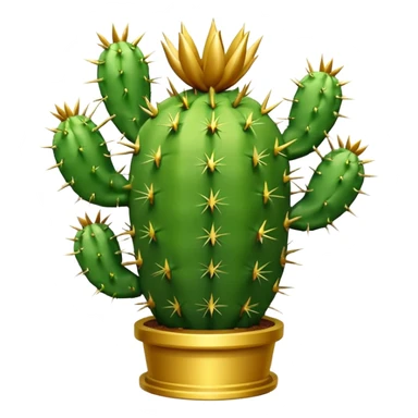 cactus trophy sticker
