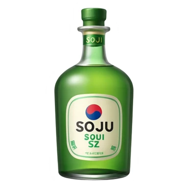korean soju sticker