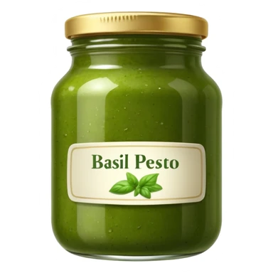 green sauce in jar sticker