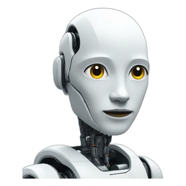 Robotic human sticker