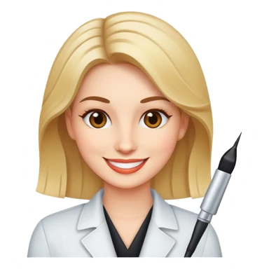 Estilista mujer sticker