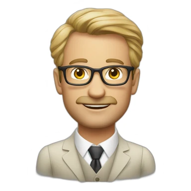 meester frank visser  sticker