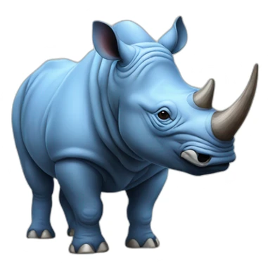 blue rhino sticker