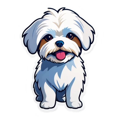 Maltese sticker