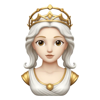 marble greek statue of greek goddess  sticker