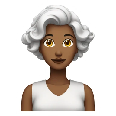 Femme sain a l’air  sticker