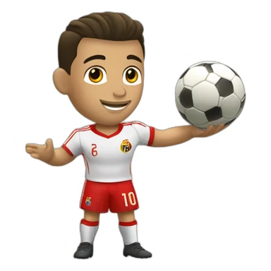 Ronaldo a ce le ballon d’or sticker