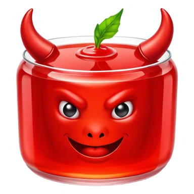 Devil jello sticker