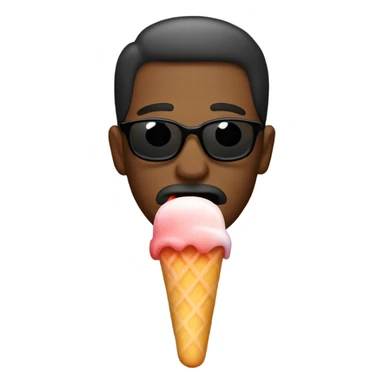 Man sucking a popsicle  sticker