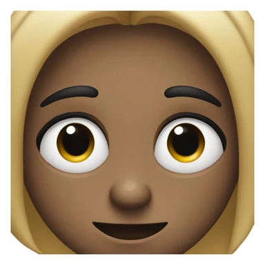 Face with black hearts for eyes sticker