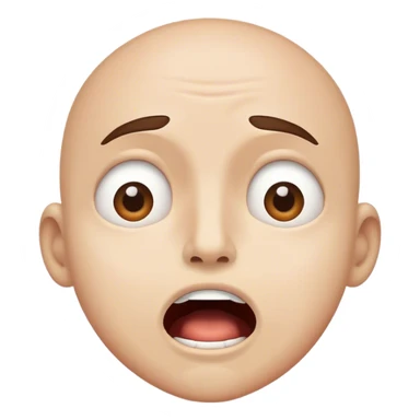  Mouth slightly open, eyes looking upward in a desperate search for lost thoughts. sticker