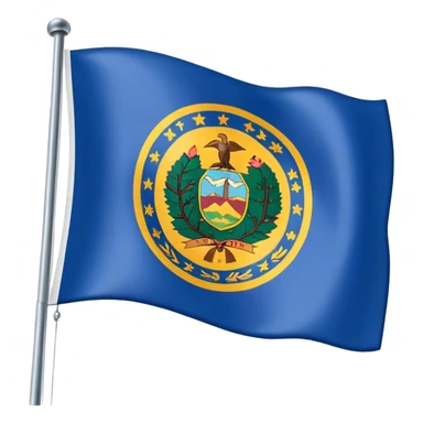 Minnesota flag sticker