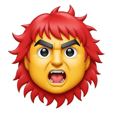 Cinematic Realistic AC/DC Pop Culture Emoji, showcasing an electrifying portrayal inspired by the legendary rock band rendered with vivid textures and energetic lighting. sticker