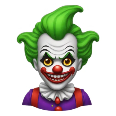 devilclown sticker