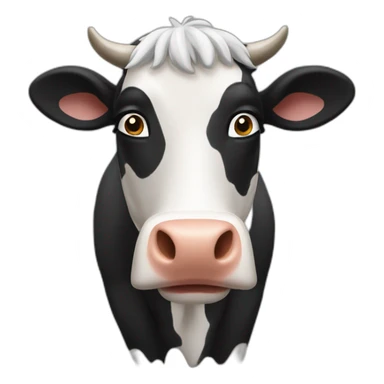 vache qui dors sticker