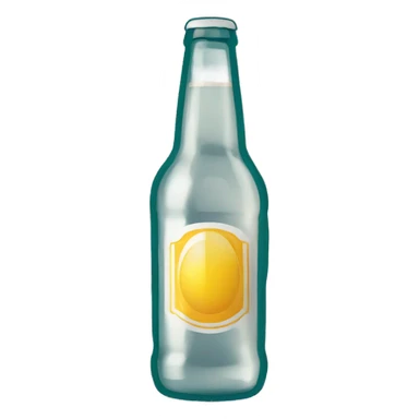 botellin cerveza sin marca sticker