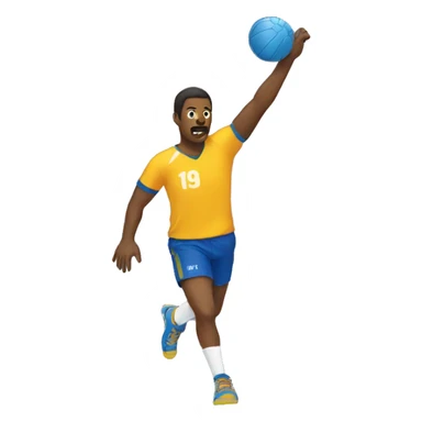 Handball sticker