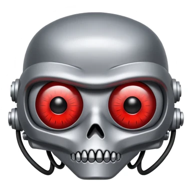 Red eyed Terminators sticker