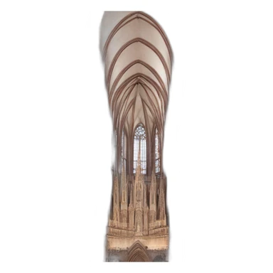 Cathédrale of strasbourg sticker