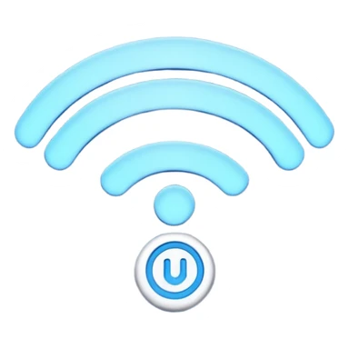 The WiFi symbol sticker
