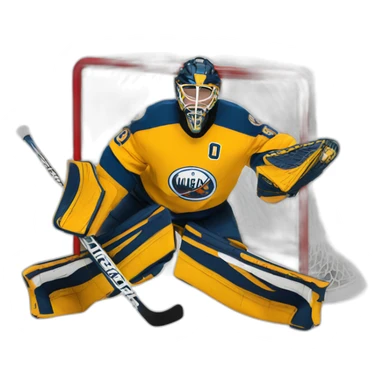 Goalie sticker