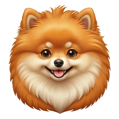 Pomeranian dog sticker
