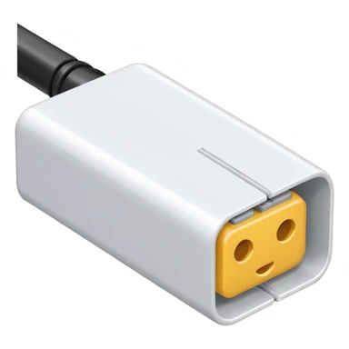 Cable duct, very narrow, white, plastic, square, long  sticker