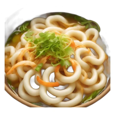 speacial delicious hot udon sticker