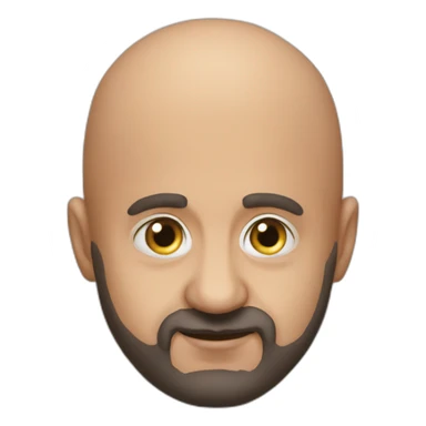 Cyril Hanouna Bald sticker