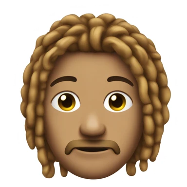 nonchalant dreadhead sticker