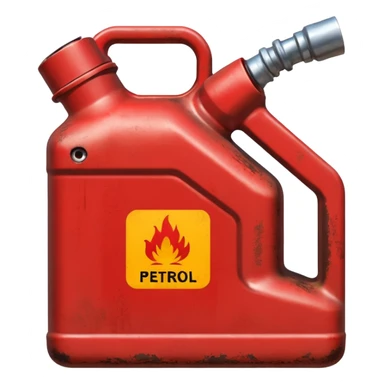 create a realistic petrol canister sticker