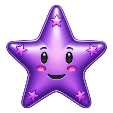 The word "BANGER" with purple stars sticker