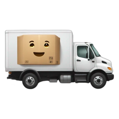 delivery truck sticker