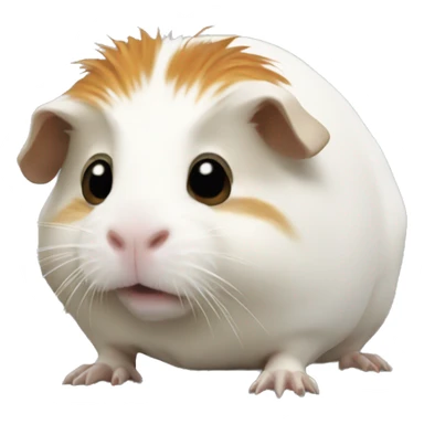 The skeleton of a guinea pig sticker