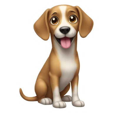 Wiener dog sticker