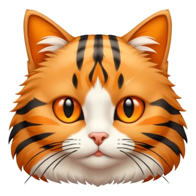 Tabby cat sticker
