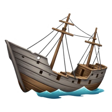 Shipwreck sticker