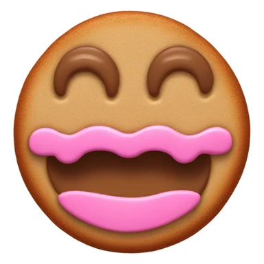 gingerbread cookie but make it coquette and aesthetic sticker