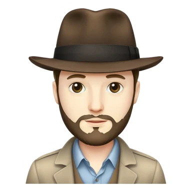 Tipping a fedora  neckbeard sticker