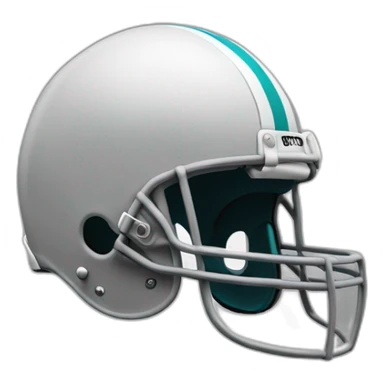 Footballhelm mit Federn sticker