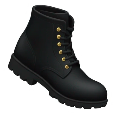 Black boots sticker