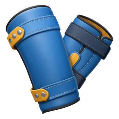 elbow guard blue sticker