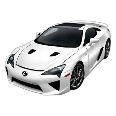 Lexus LFA sticker