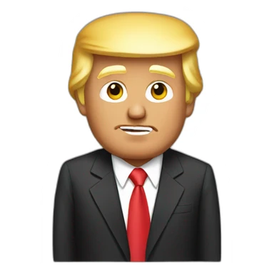 Emojis Donald trump sticker