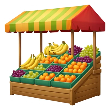 Fruit Stalls sticker