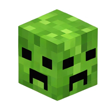 creeper minecraft sticker